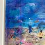 48cm Framed Original Seascape Coastal Art painting  Abstract Painting Original artwork Image 2