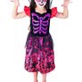 Halloween Children's Day of the Dead Dress + Accessories 7-8 Years Image 2
