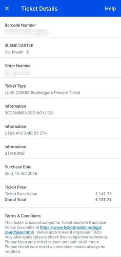 Luke combs x 2 sunday night slane