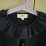 Girls navy cardigan Image 2