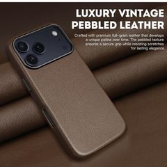 Genuine leather case Apple iPhone 17 pro max - Mint