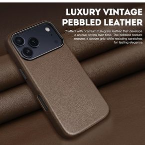 Genuine leather case Apple iPhone 17 pro max - Mint