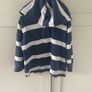 baby gap navy striped hoodie Image 2