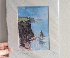 Lovely Cliff Moher print