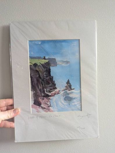 Lovely Cliff Moher print