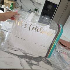 prosecco stand with glasses