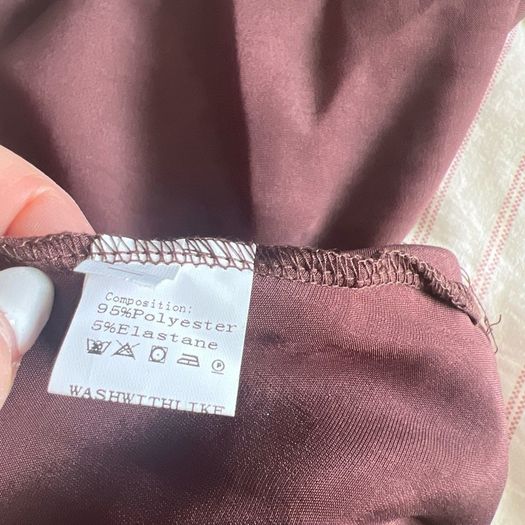 Brown Evening dress. Size M