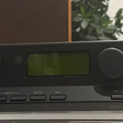 Absolute top-of-the-range Cyrus Signature DAC XP Preamplifier. Rough finish matt black with unblemished paintwork. With remote control, box and packaging. RRP was Sterling rrp 2,995.