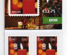 2012 Ireland Christmas Self-adhesive Commemorative Stamp Booklet Mint Never Hinged (MNH)