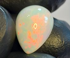 Ethiopian opal 5.5 ct cabochon