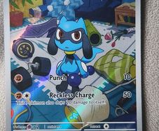 Riolu pokemon card