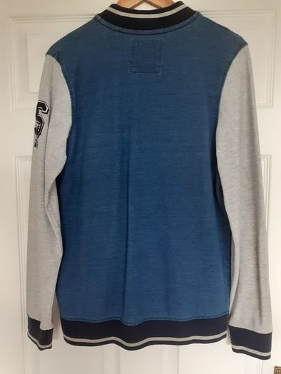 Jumper Cardigan blue grey Small Medium or teenager