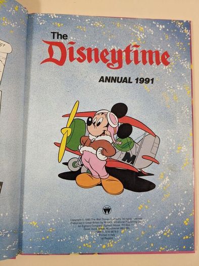Disneytime annual 1991