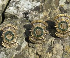 green set Irish Easter Rising, Irish Independence, Irish Civil War Commemoration badges