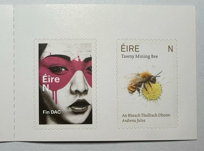 Ireland 2025 Current N National 1.85e Each 4 x Stamps Booklet EIRE Unused NEW