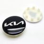 4x KIA Wheel Centre Cap Alloy Hub New Set Of 4 Centre Caps Black / Silver 58mm  Hubcaps centre caps K5 K9 K3 Sportage Sorrento Image 2