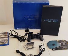 Ps2 Console Refurbished original controller hd adapter original box