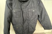 Parka coat winter jacket boys girls unisex Navy 9-10 y