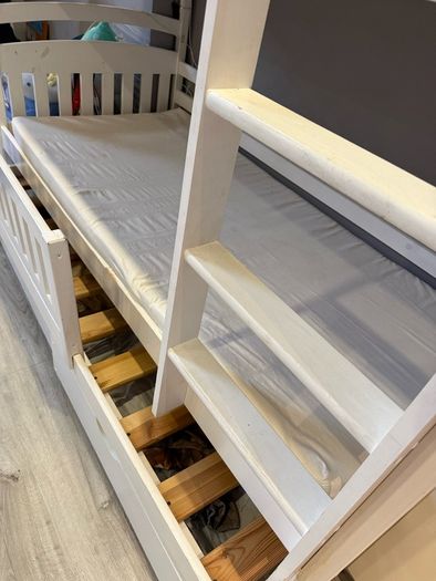 Bunk Bed with Trundle & Storage
