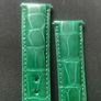 21mm, Quick Release, Alligator Skin Watch Strap, Band Image 2