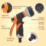 BRAND NEW Watering Multi-Function Car Wash High Pressure Durable Hand-Held Tool Hose Sprinkle 8 Adjustable Nozzle Garden Clean Image 6