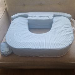 twin breastfeeding pillow, unused