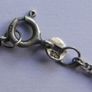 Vintage Sterling Silver 925 Pendant Necklace length 18" - 4,4g Image 9