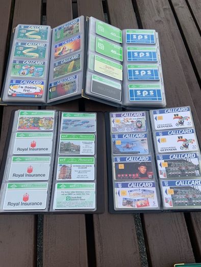 call cards, Irish, UK and some international many Mint