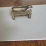 Letter rack brass Image 3