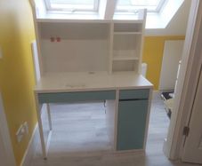 IKEA Desk + Monitor