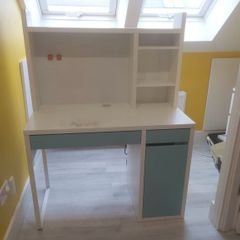 IKEA Desk + Monitor