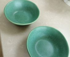 Two Carolyn Donnelly dip dishes New