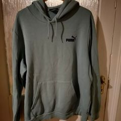 mens Puma Sage green Hoodie.