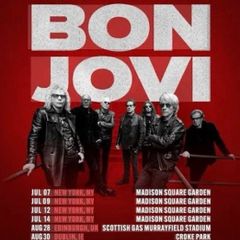 1x Bon Jovi ticket for Croke Park Upper Cusack