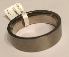PRICE REDUCTION!!! Titanium Men's Wedding Ring