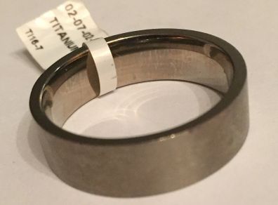 PRICE REDUCTION!!! Titanium Men's Wedding Ring