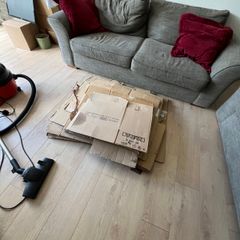 Cardboard moving boxes