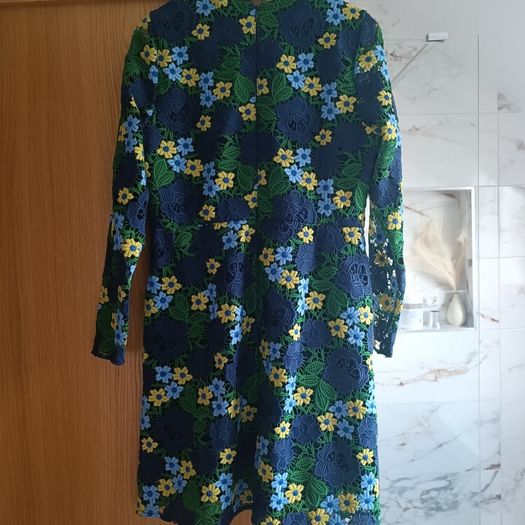 Very embroidery lace floral occasion spring tea dress multicoloured Very 14