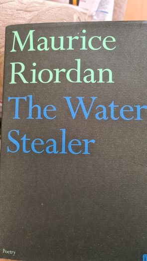 The Water Stealer. By Maurice Riordan. Hardback With Dustjacket In Very Good Condition.