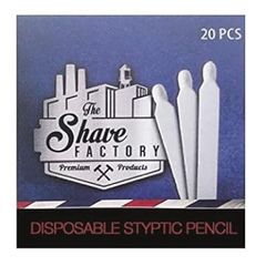 Disposable Styptic Shaving Sticks. Free Post.