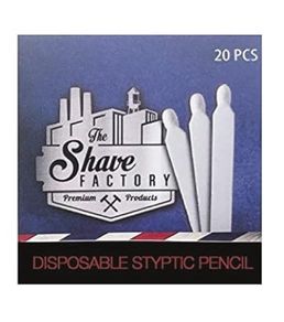 Disposable Styptic Shaving Sticks. Free Post.