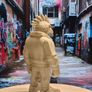 3D Printed Rooster In Tracksuit (Football Hooligan) Image 3