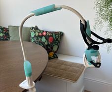 Baby monitor clamp