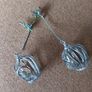 Birds in a cage earrings Image 4