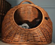 pet basket bed