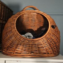 pet basket bed