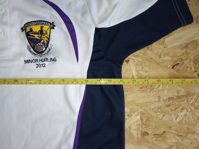 Wexford Minor Hurling 2012 Polo Shirt O'Neills Jersey GAA Loch Garman Leinster White GAA Gaelic Football Hurling Camogie