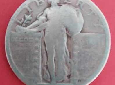 19?? American Standing Liberty quarter Dollar 90% Silver