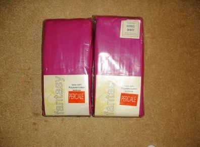 Double fitted Sheet Fantasy brand Bright Pink no. 1