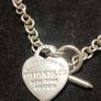 Please Return To Tiffany & Co. Sterling Silver Center Heart Tag Bracelet Image 2